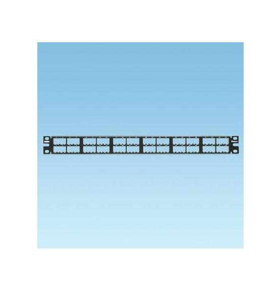 CPP48HDVNSWBL, Panduit Patch Panel, 48 Port, Modular HD, Black (MOQ: 1; Increment of 1)
