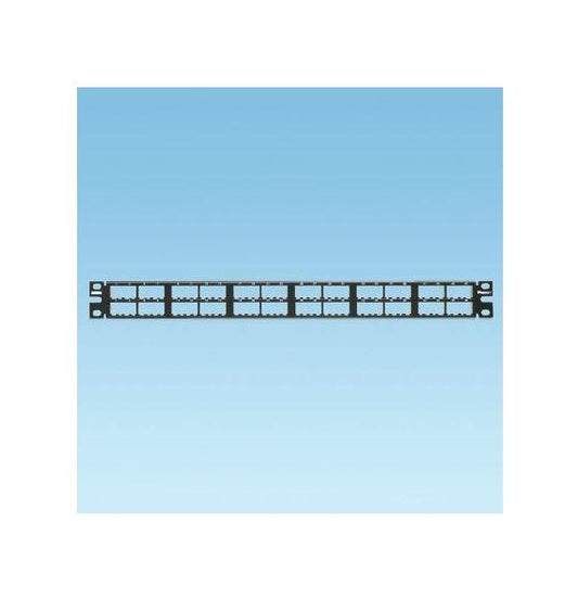 CPP48HDVNSWBL, Panduit Patch Panel, 48 Port, Modular HD, Black (MOQ: 1; Increment of 1)